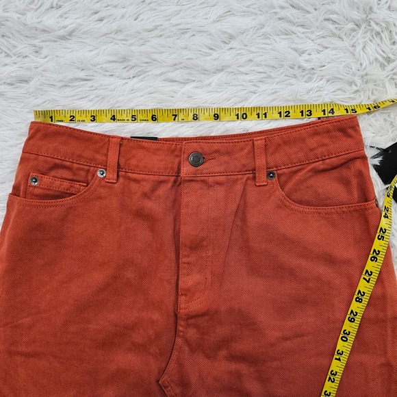 NWT RVCA Women's Terracotta Siena High Rise Denim Mini Skirt. Size 31 - Picture 11 of 12